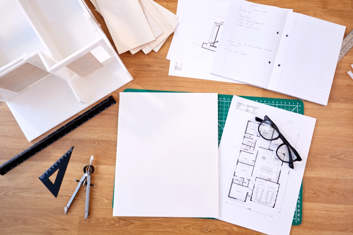 Rappresentazione di progetti e documenti per comprare casa